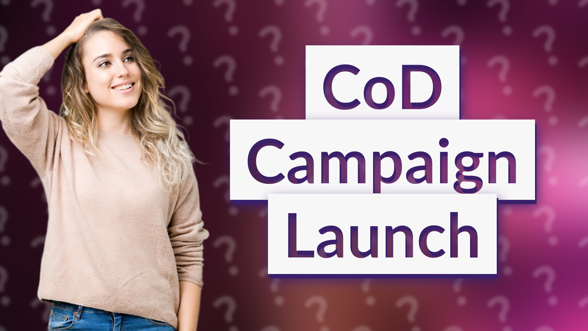 CoD Campaign Launch