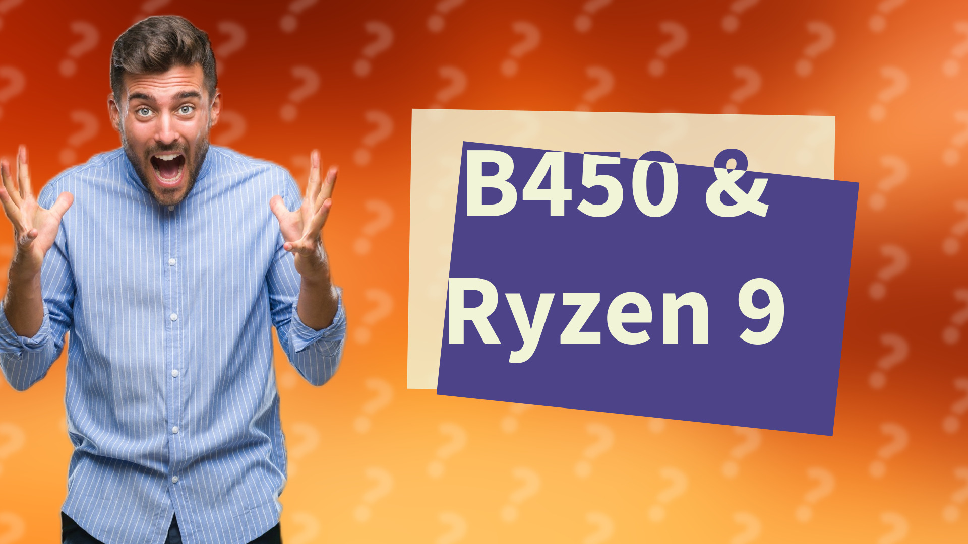B450 & Ryzen 9