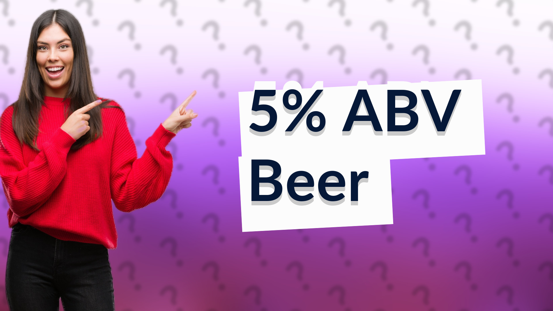 5% ABV Beer