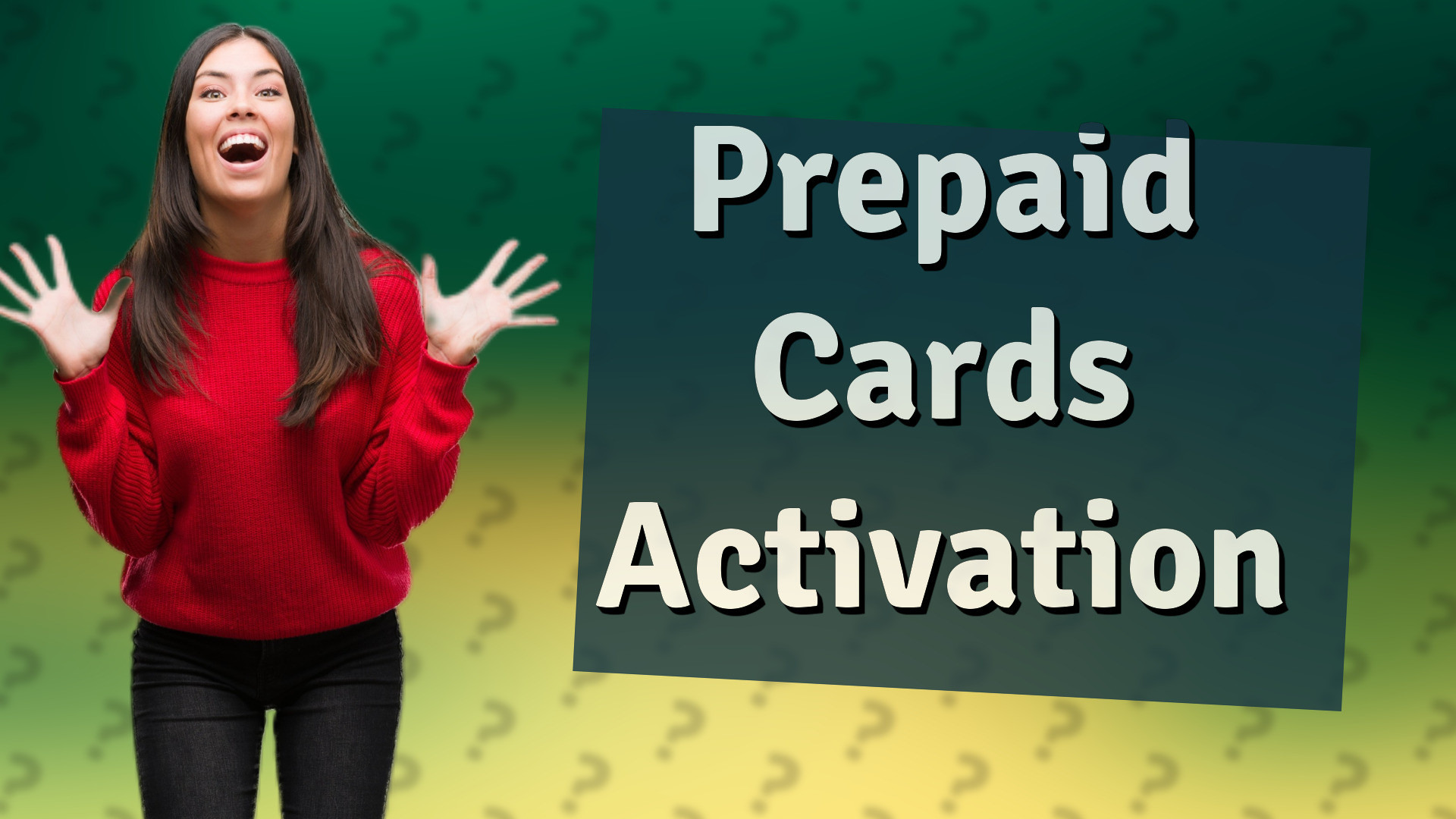 Prepaid Cards Activation
