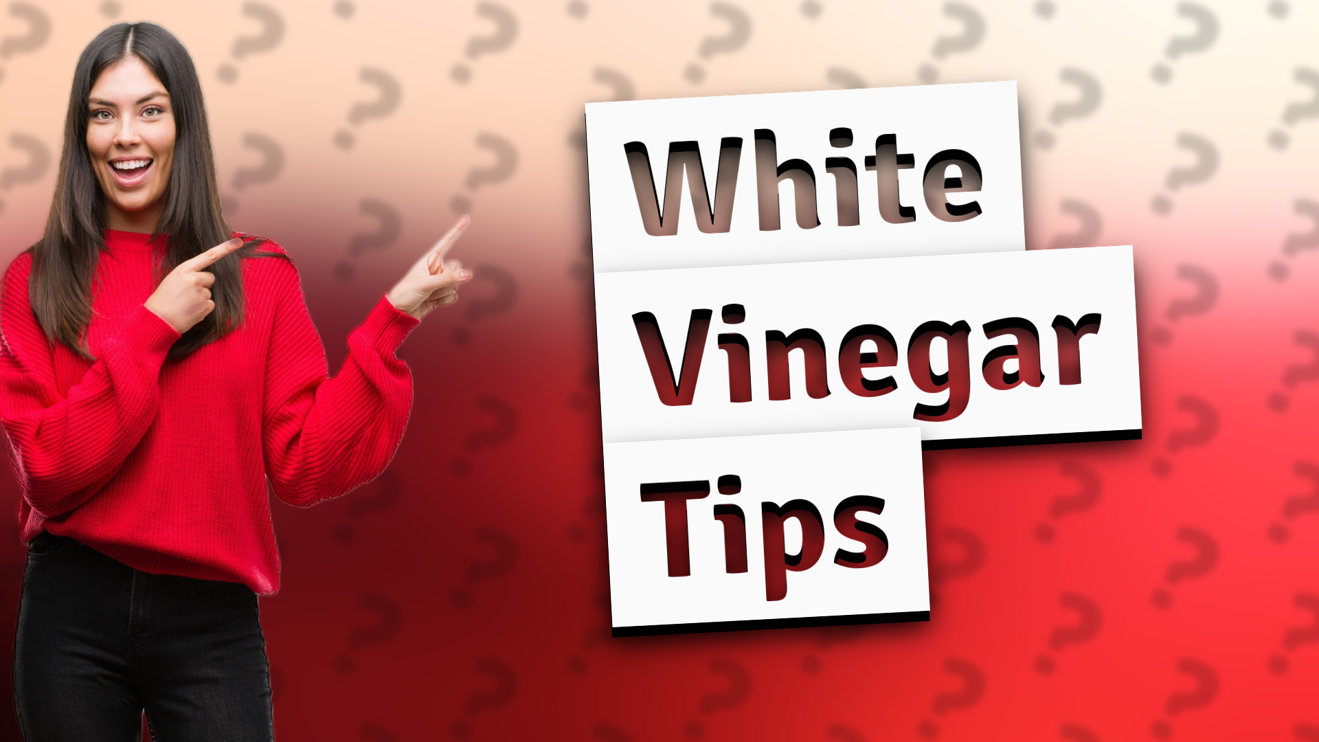White Vinegar Tips