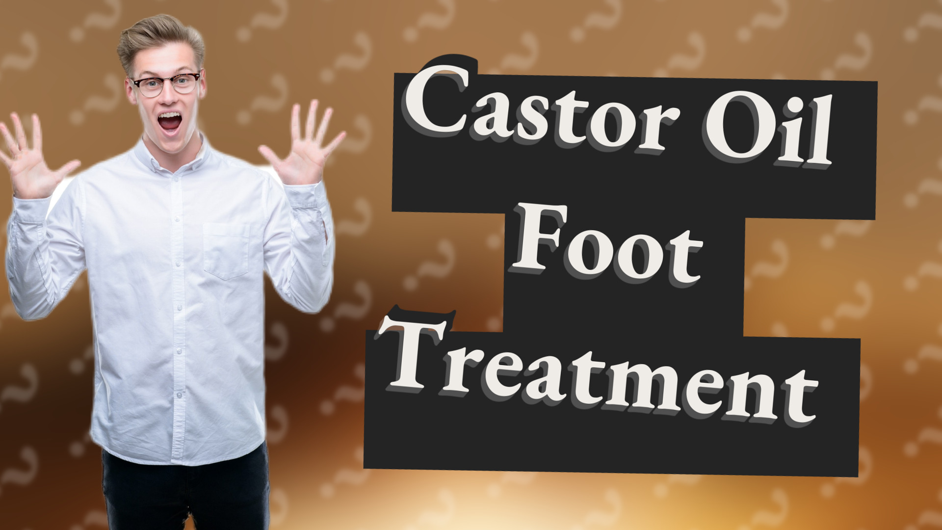 Castor Oil Foot Treatment