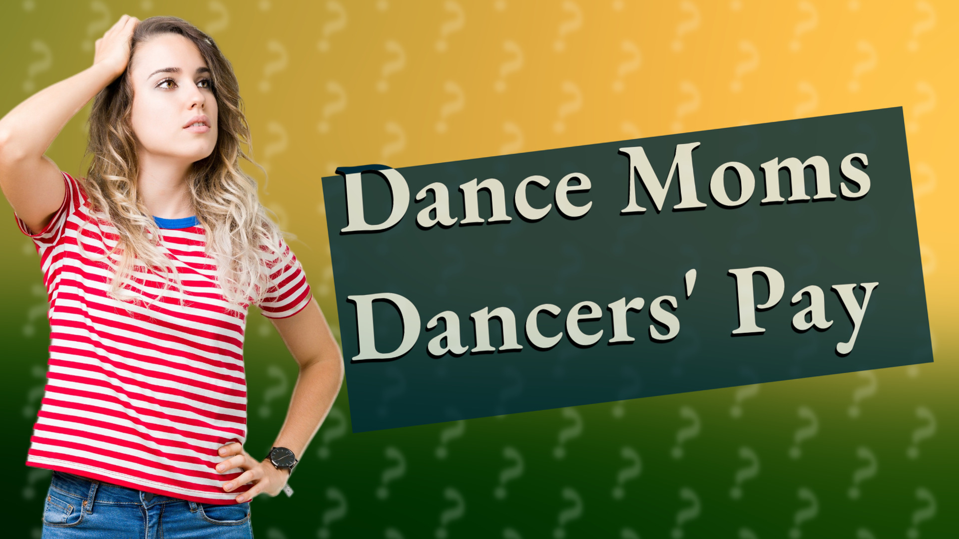 Dance Moms Dancers' Pay