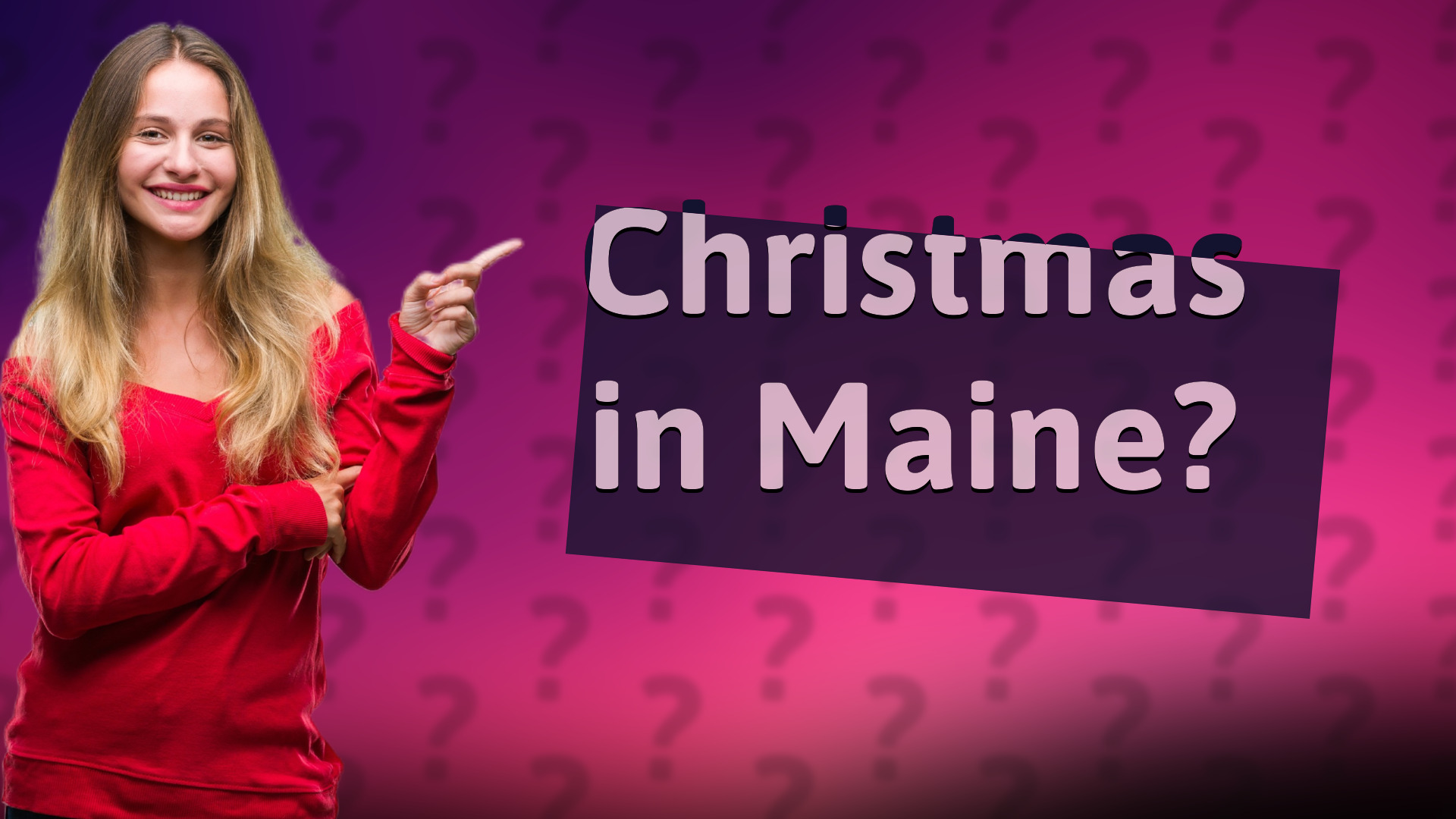 Christmas in Maine?
