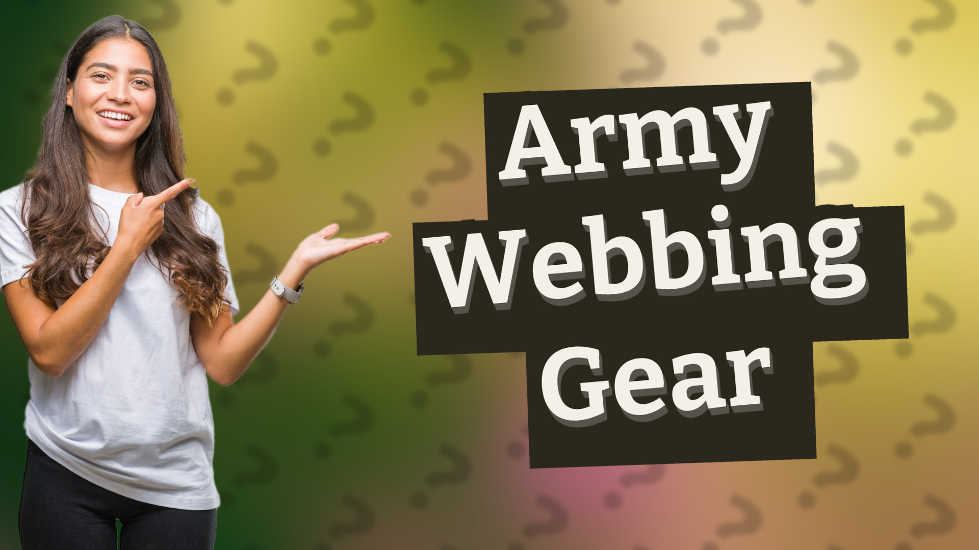 Army Webbing Gear