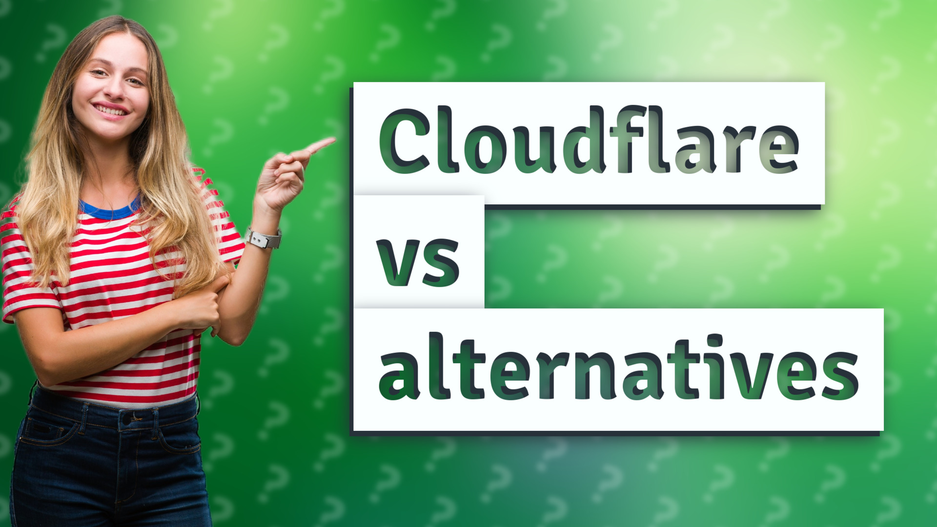 Cloudflare vs alternatives