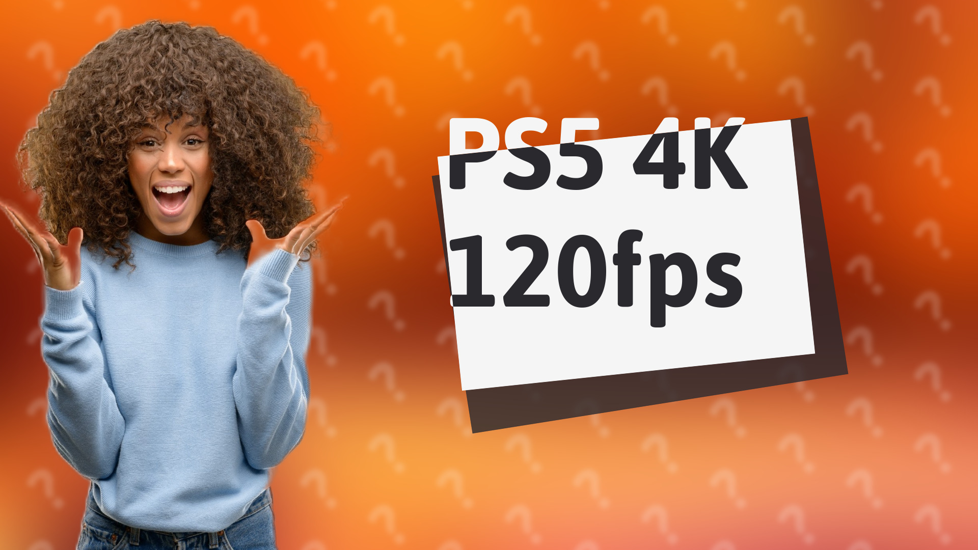 PS5 4K 120fps