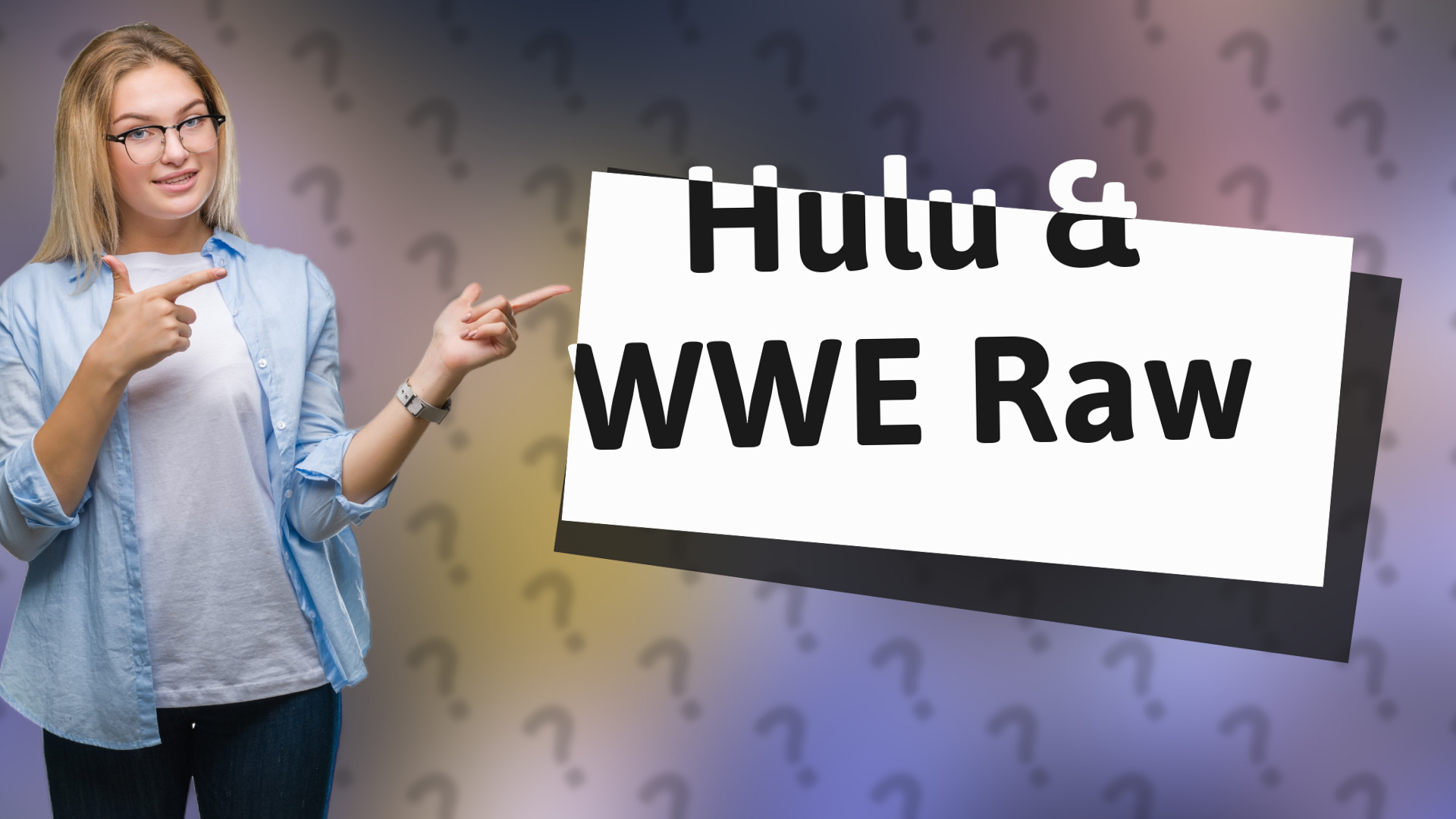 Hulu & WWE Raw