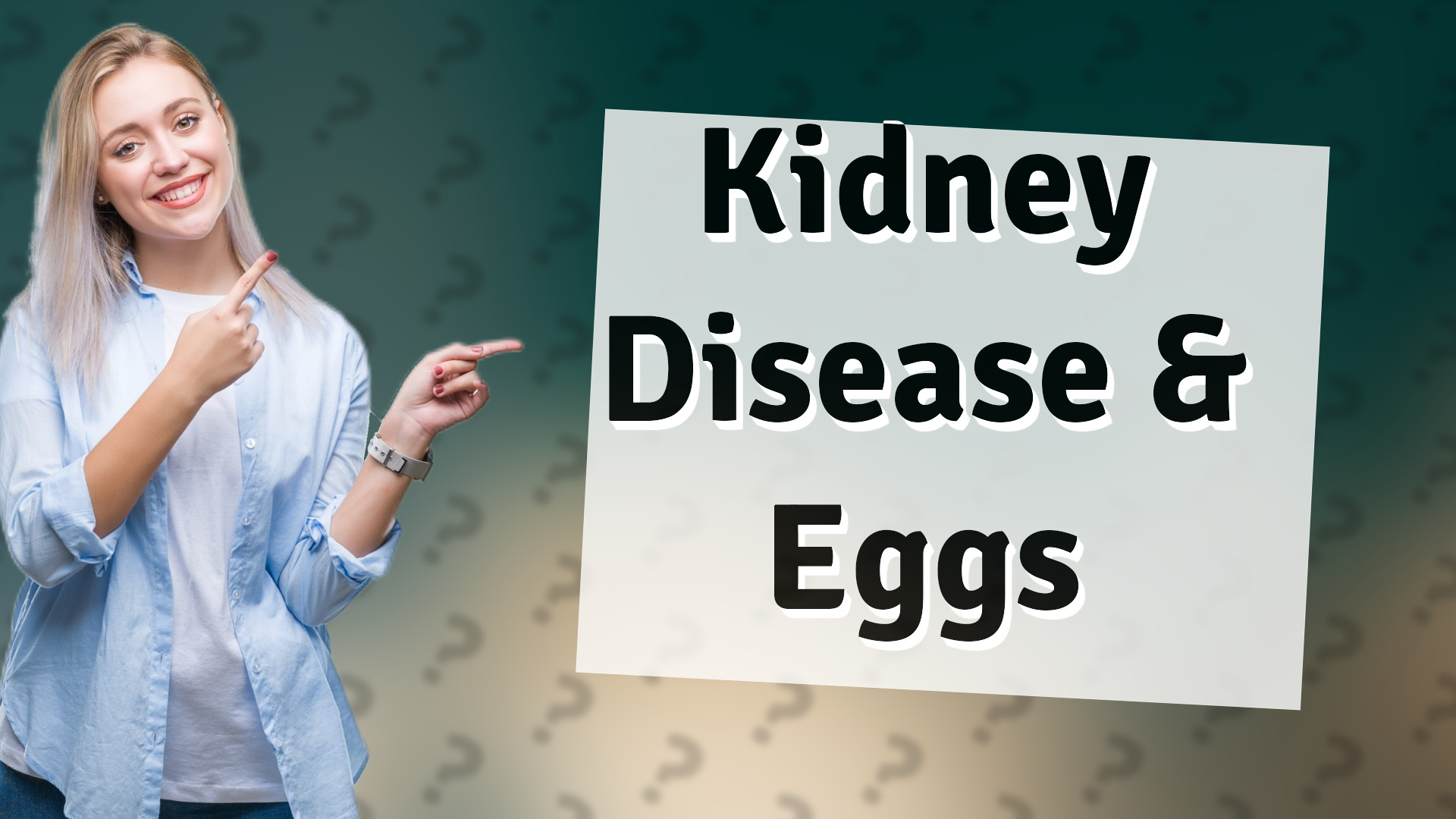 Kidney Disease & Eggs