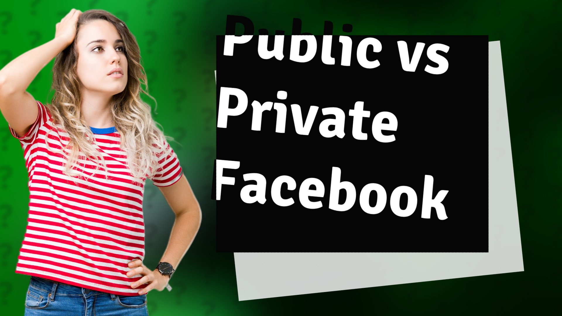 Public vs Private Facebook