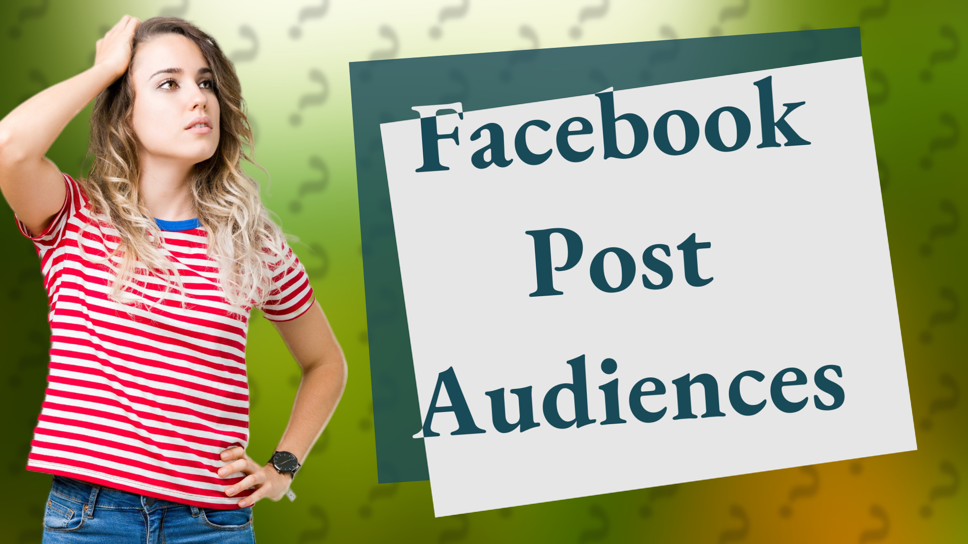 Facebook Post Audiences