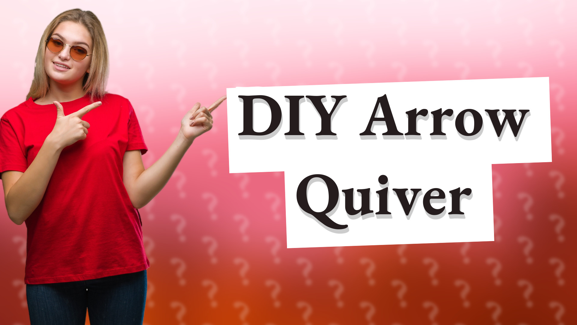DIY Arrow Quiver