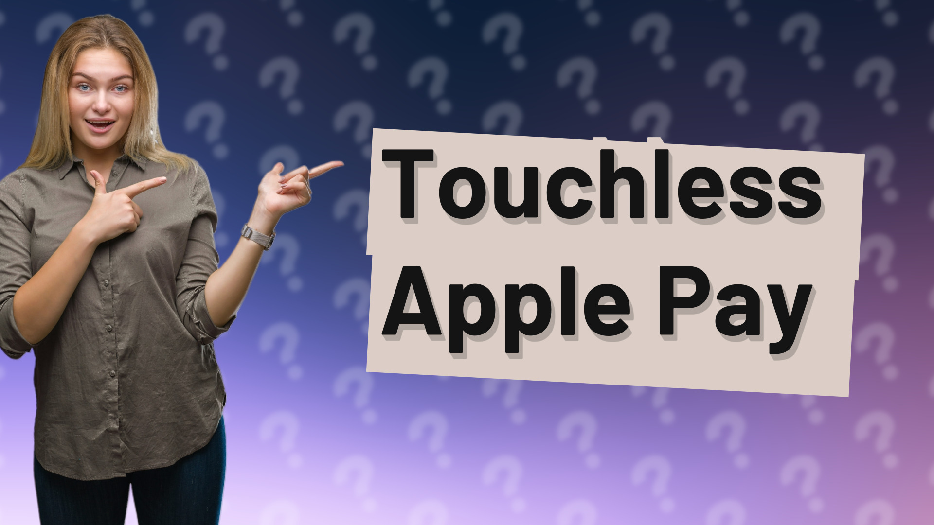 Touchless Apple Pay