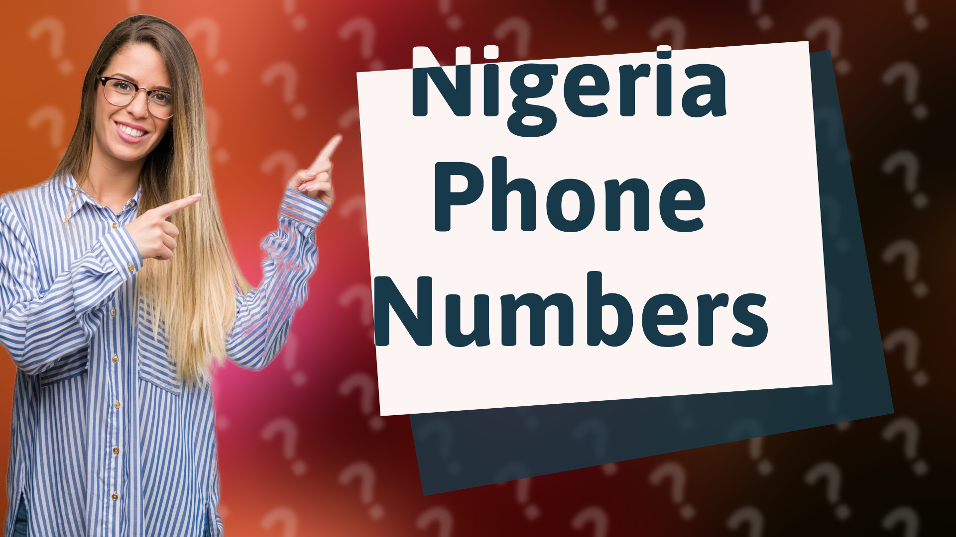Nigeria Phone Numbers