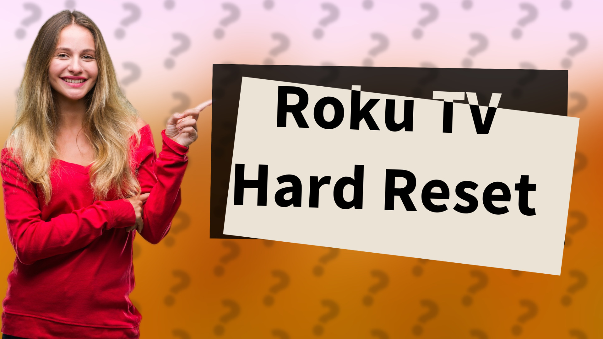 Roku TV Hard Reset