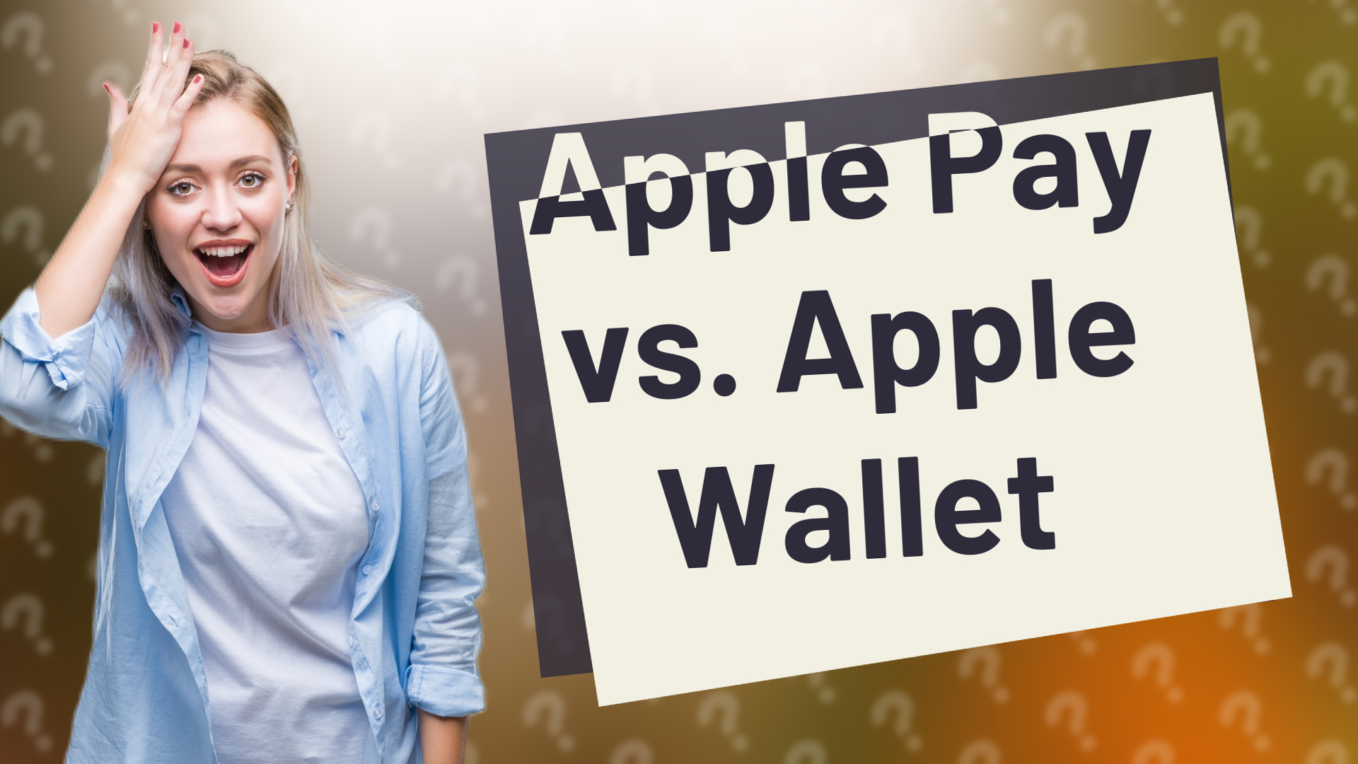 Apple Pay vs. Apple Wallet