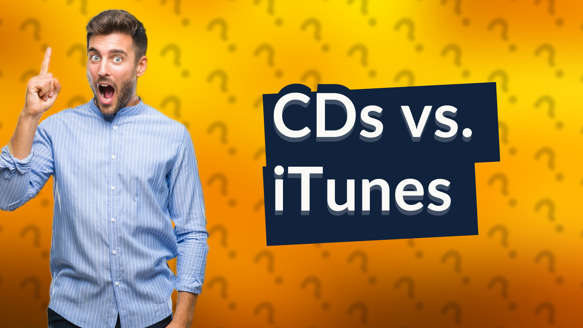 CDs vs. iTunes