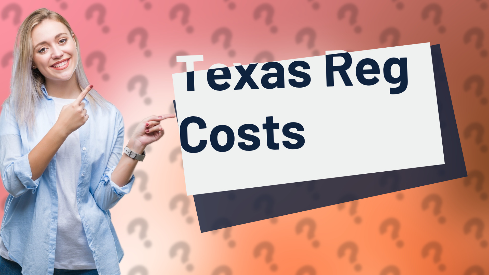 Texas Reg Costs
