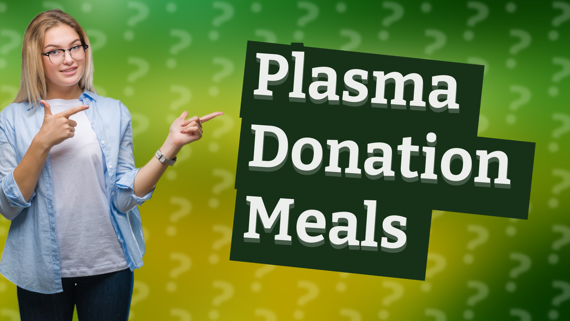 Plasma Donation Meals