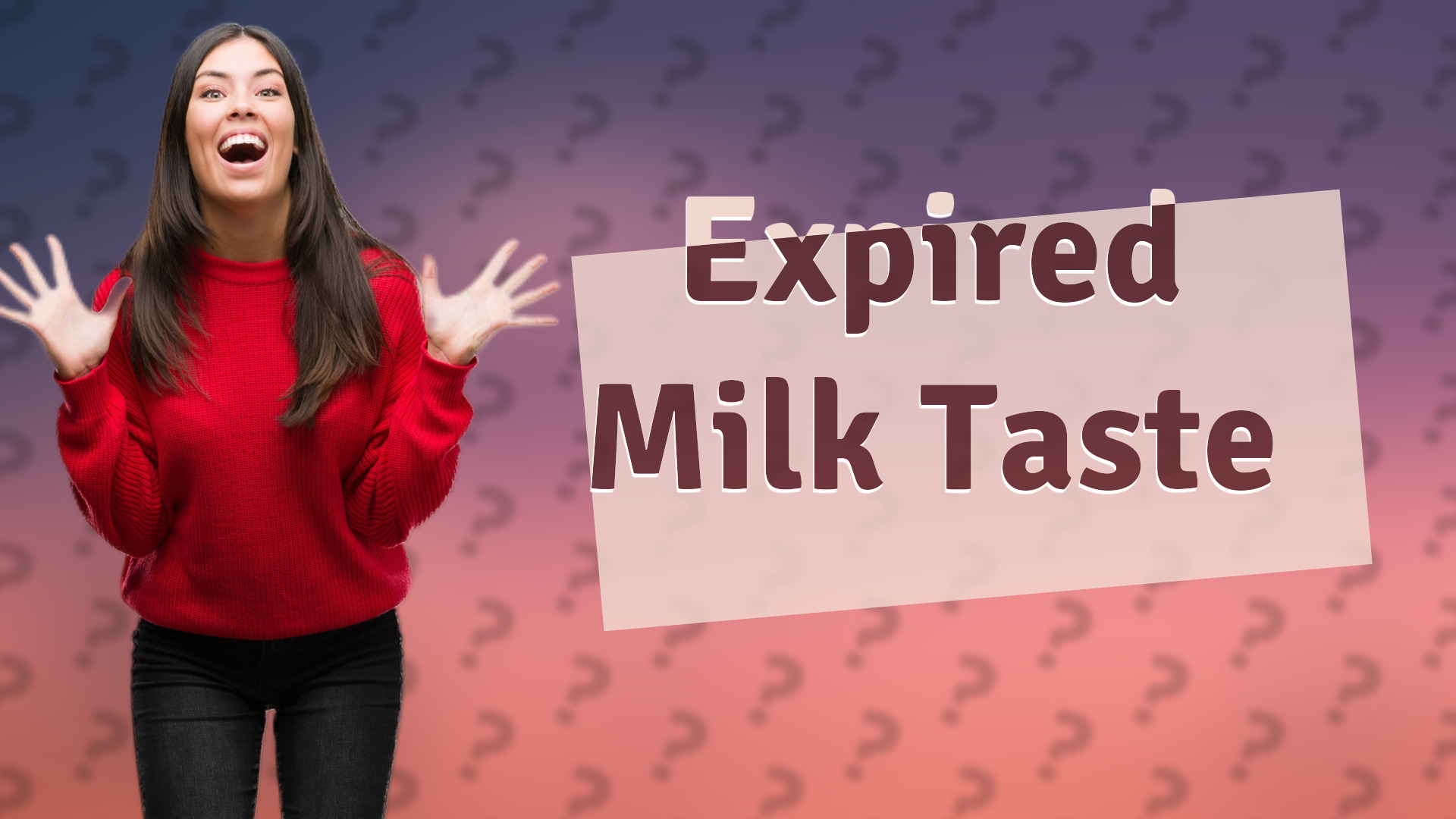 Expired Milk Taste