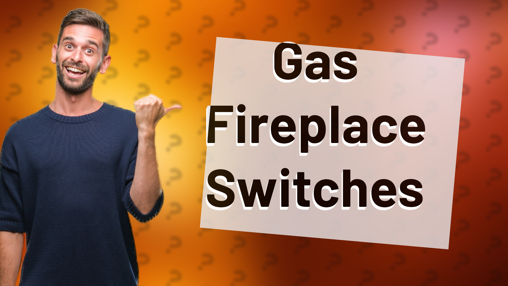 Gas Fireplace Switches