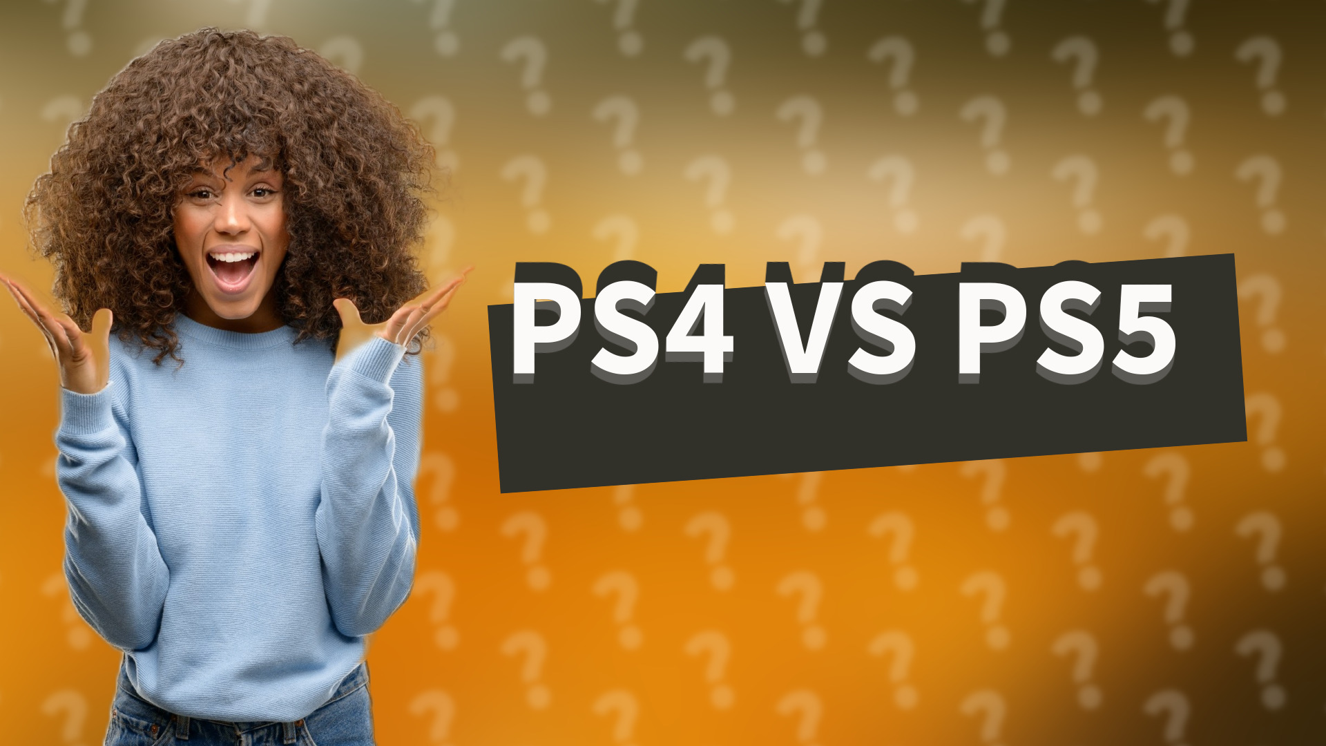 PS4 VS PS5