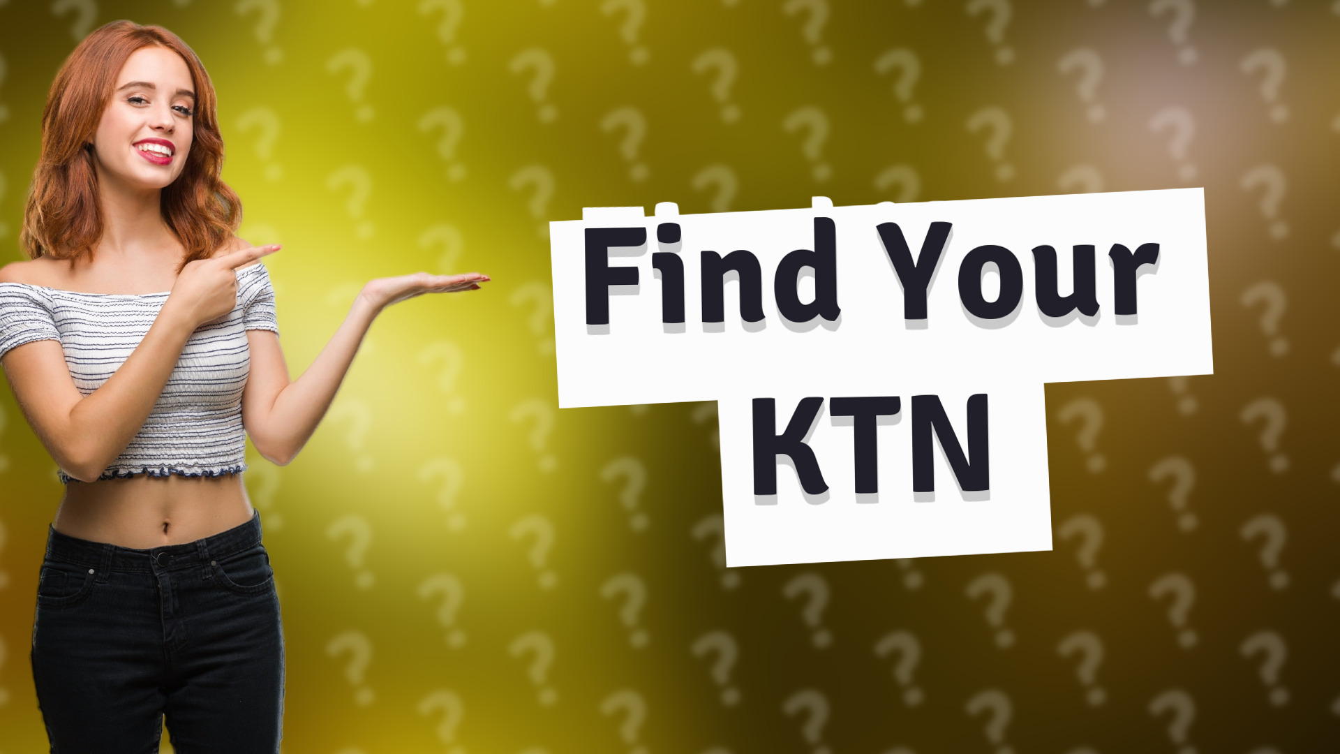 Find Your KTN