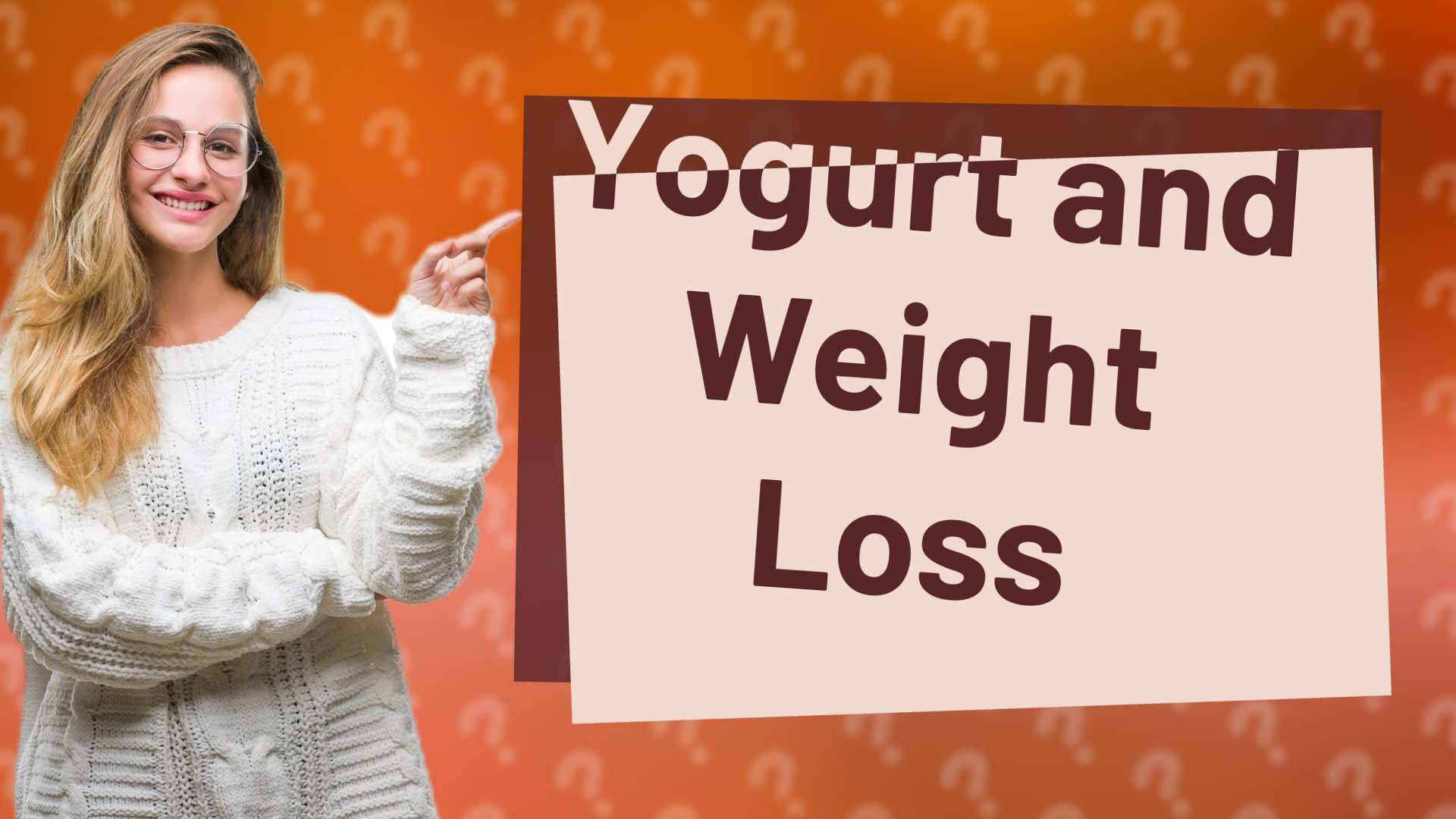 Yogurt and Weight Loss