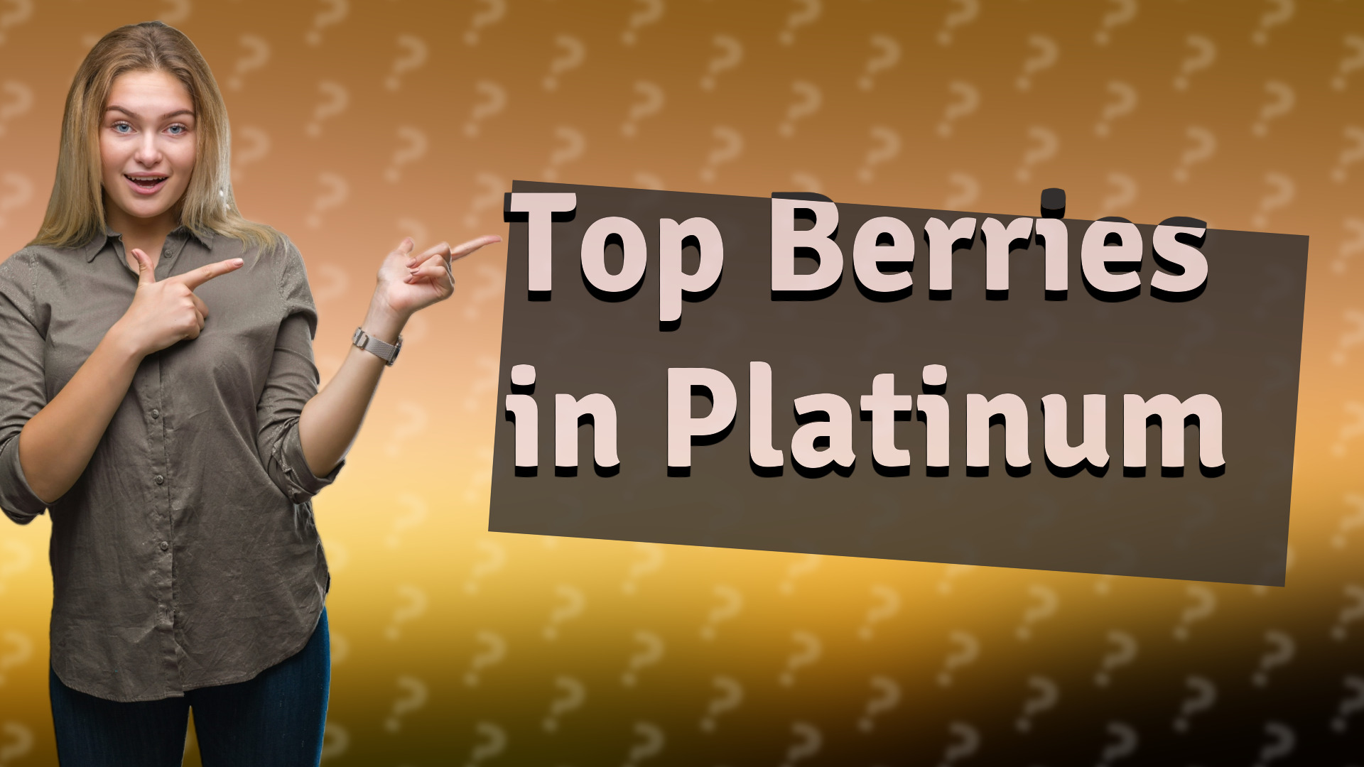 Top Berries in Platinum