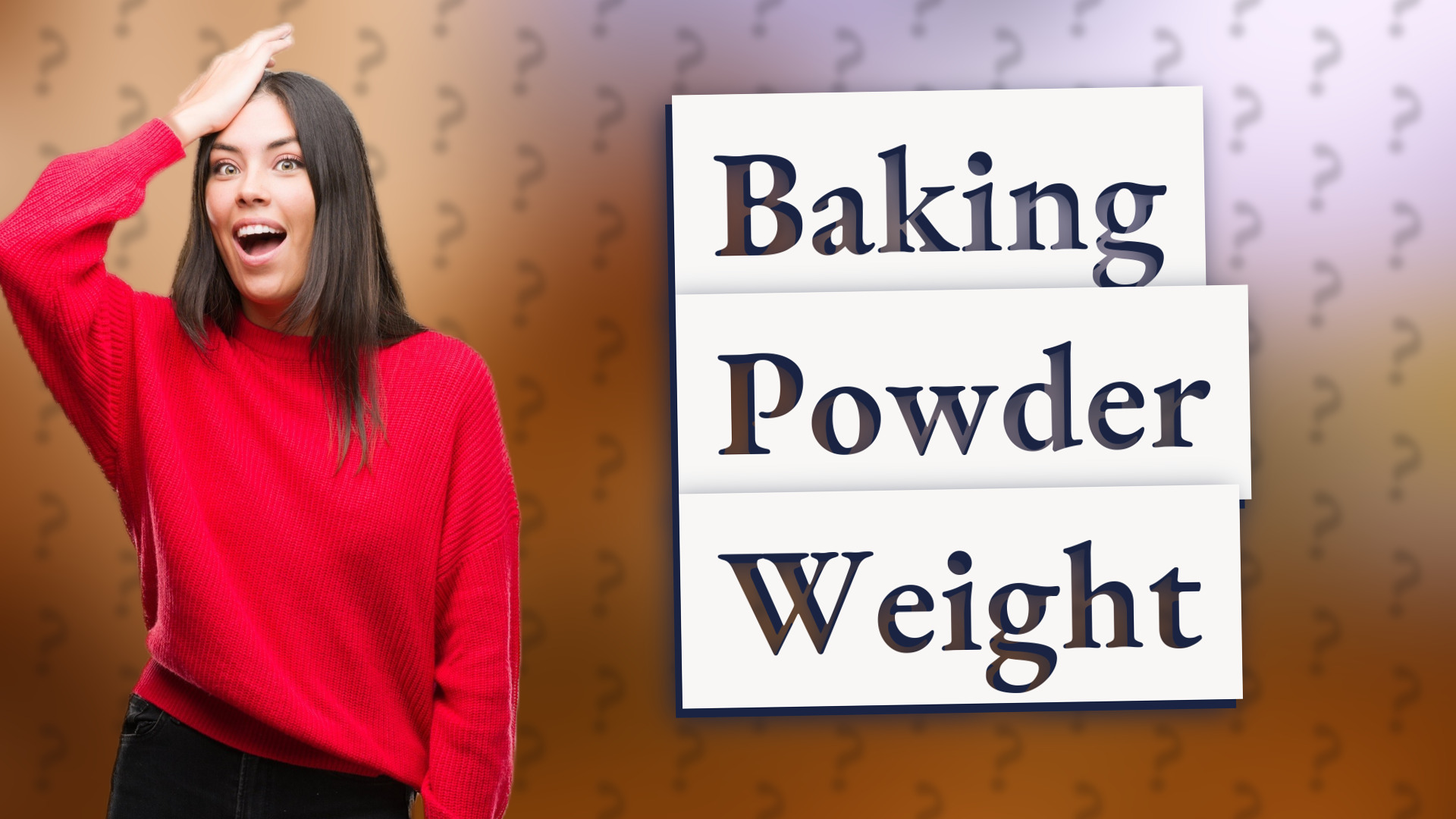 Baking Powder Weight