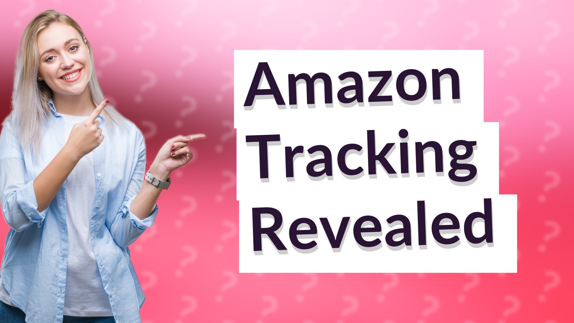 Amazon Tracking Revealed