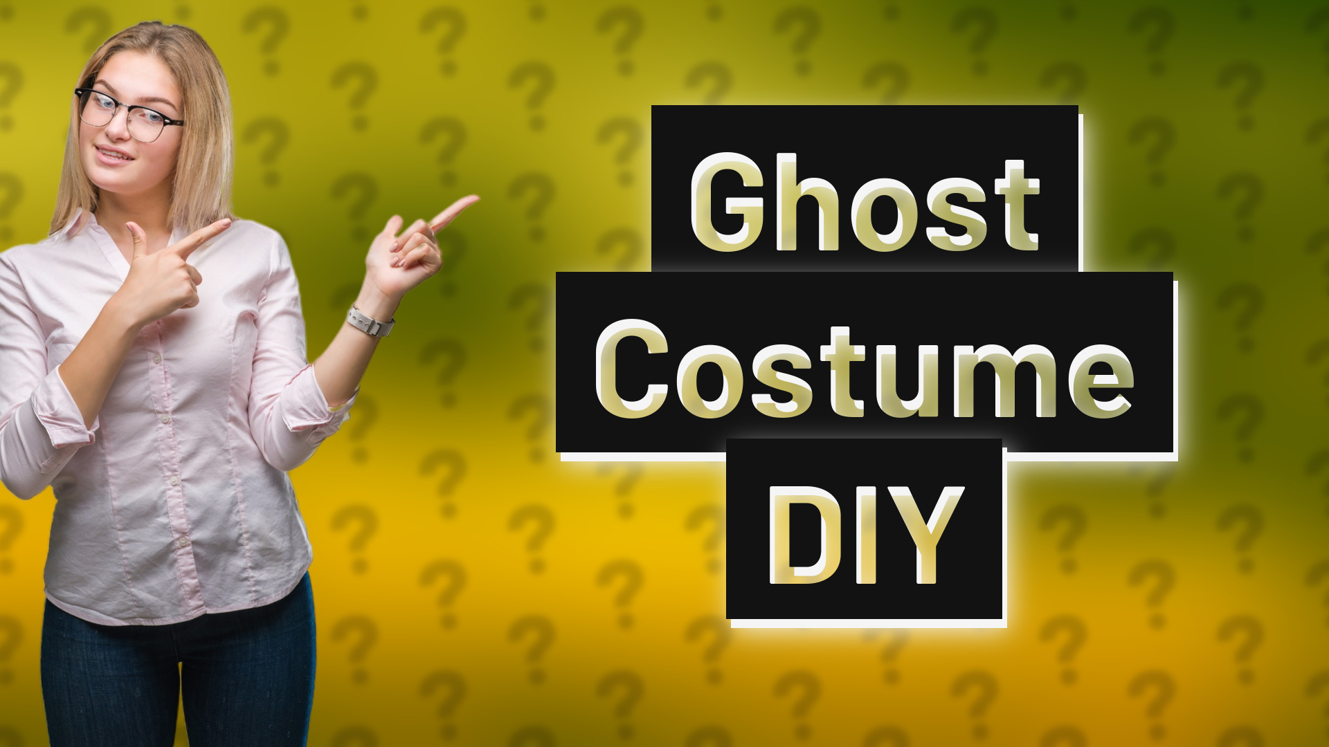 Ghost Costume DIY