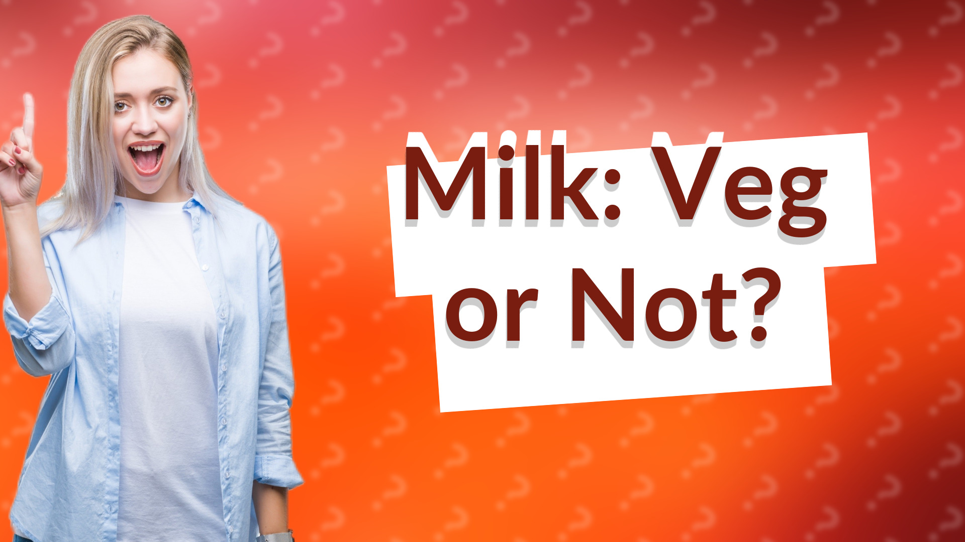 Milk: Veg or Not?
