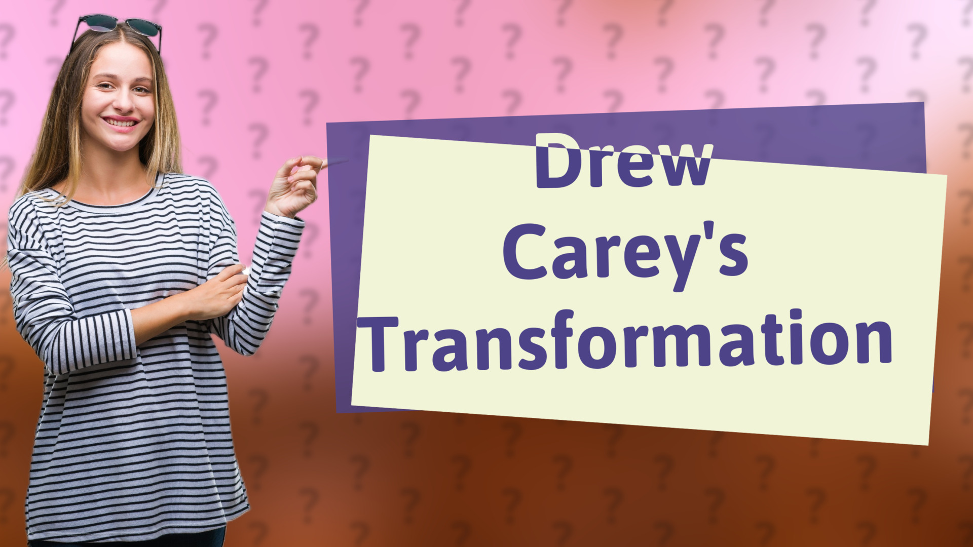 Drew Carey's Transformation