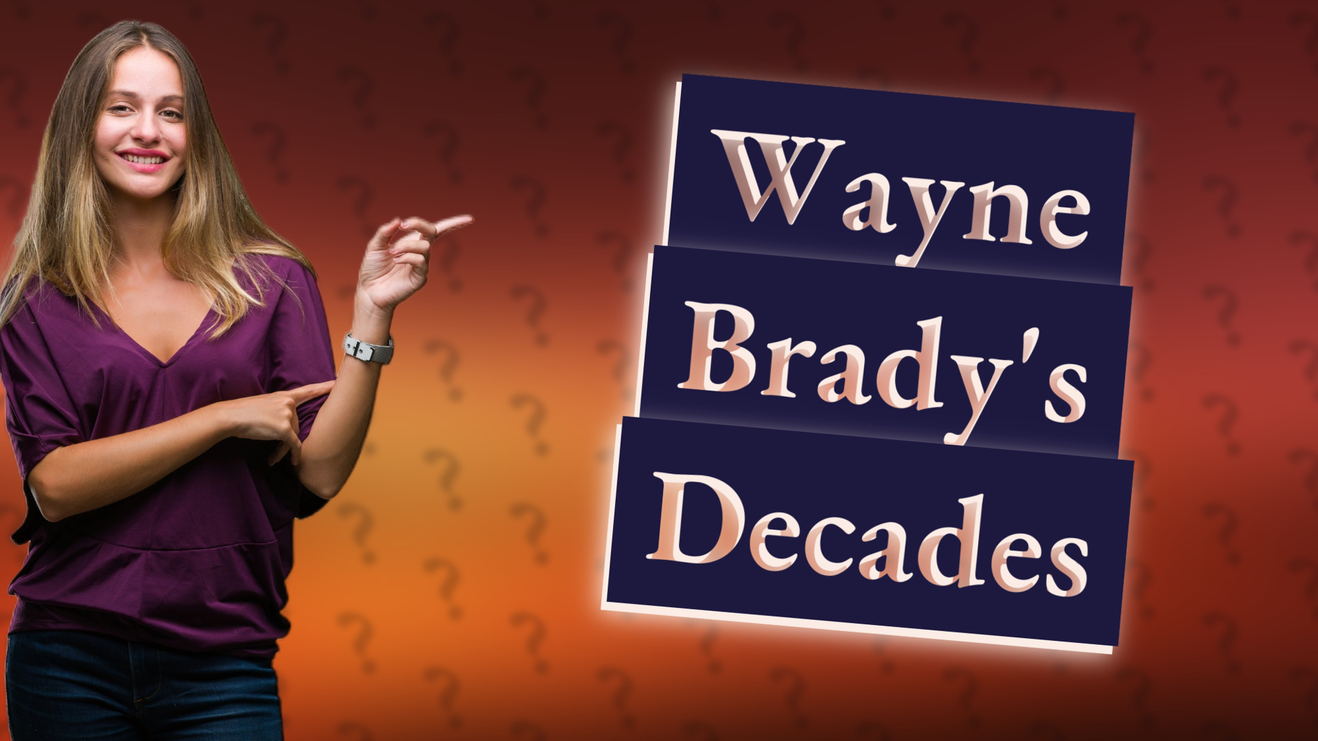 Wayne Brady's Decades