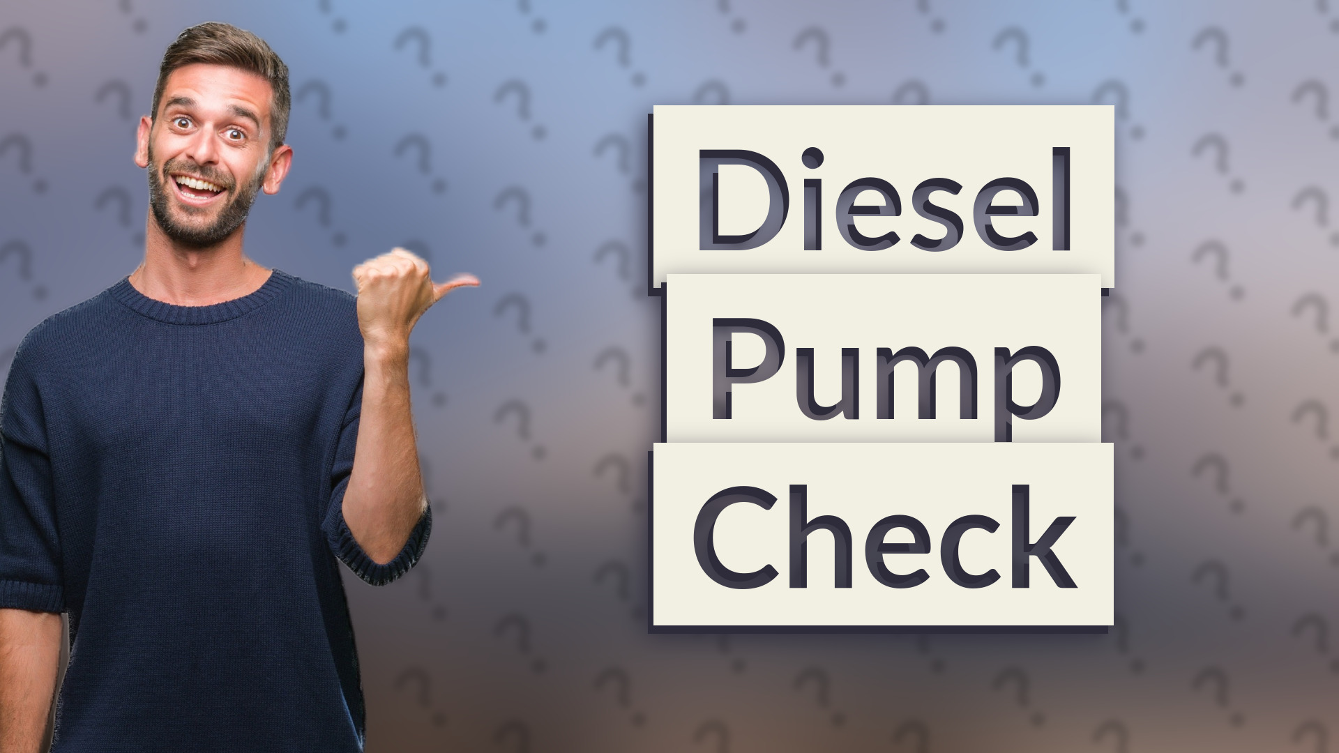 Diesel Pump Check