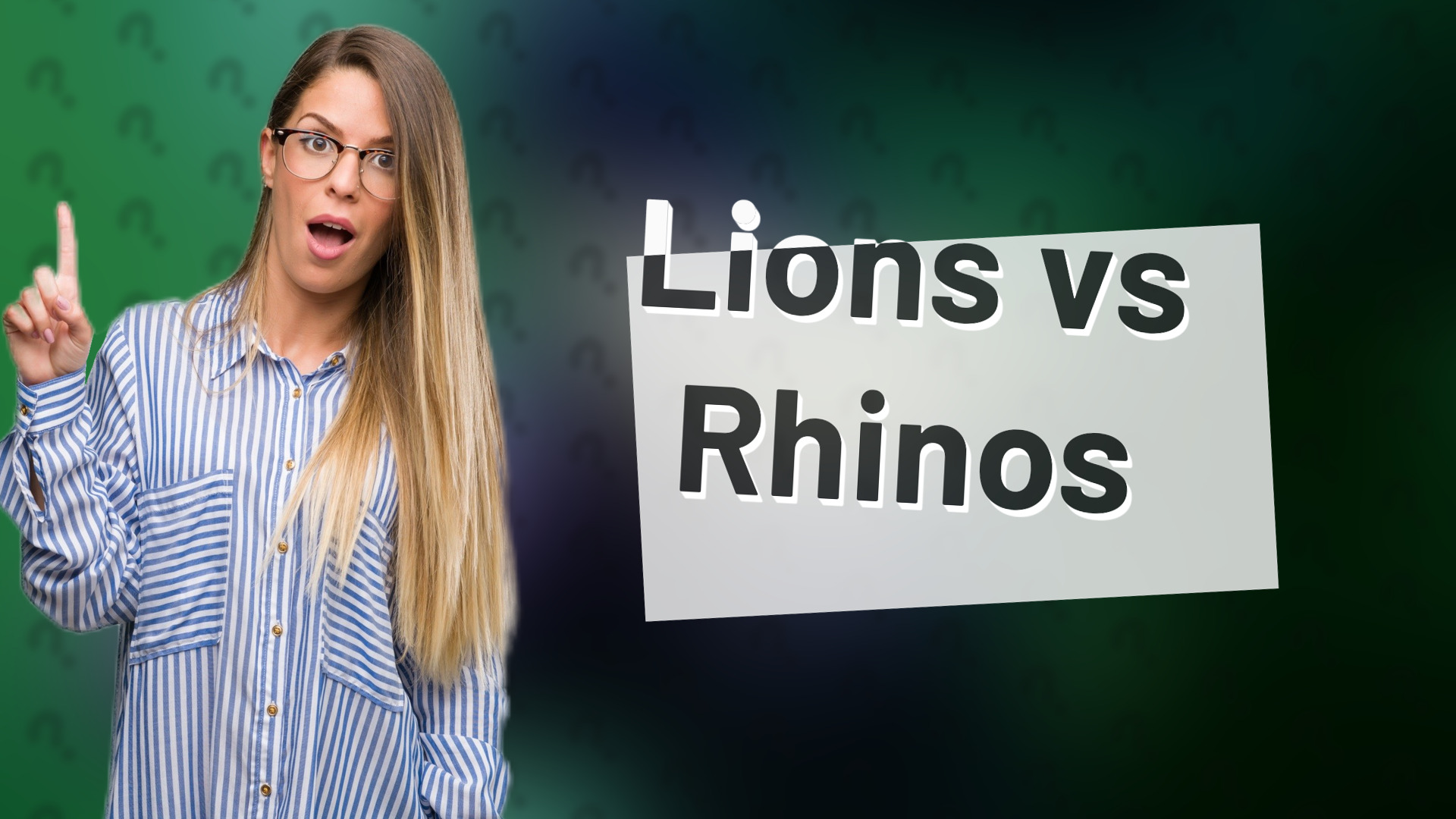 Lions vs Rhinos