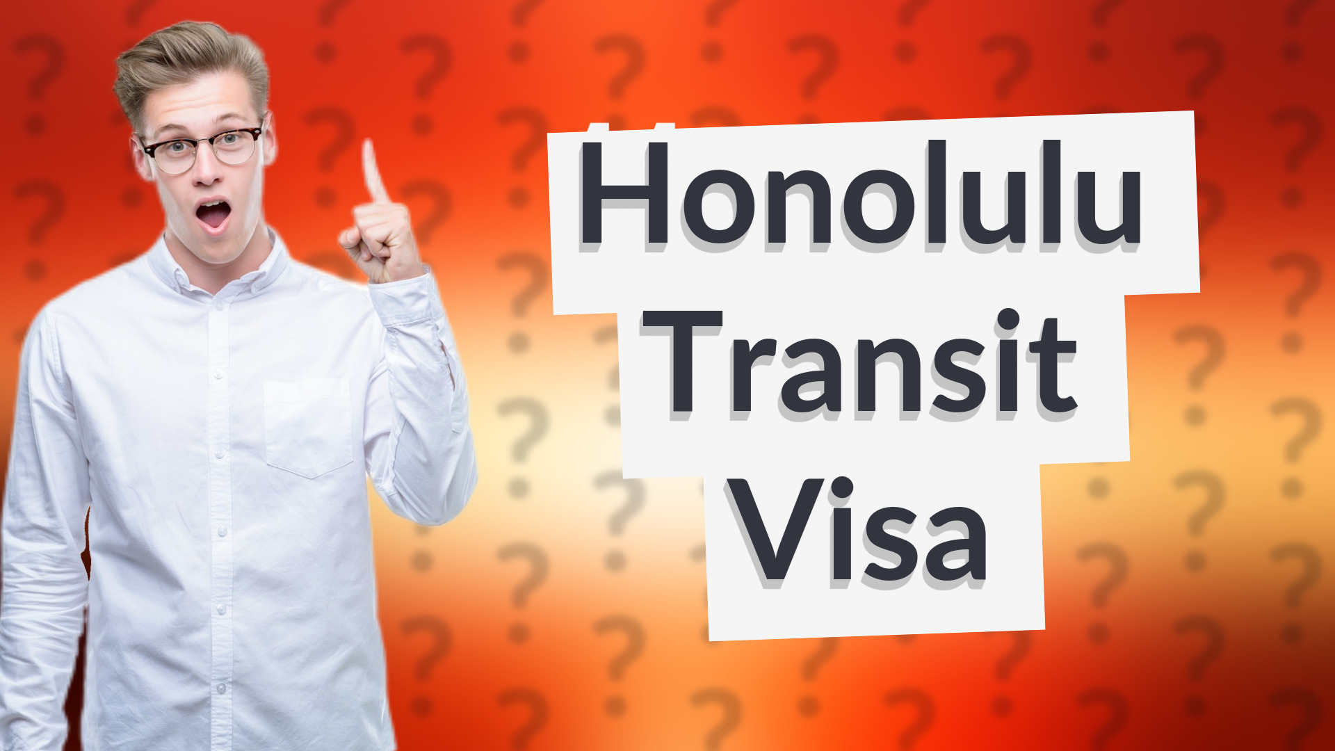 Honolulu Transit Visa