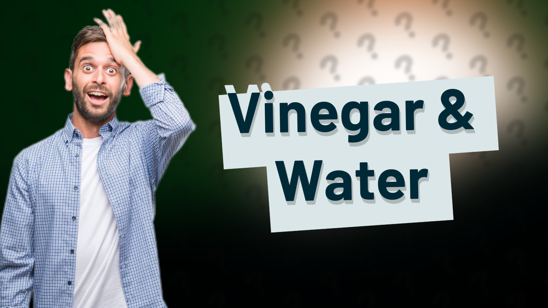 Vinegar & Water
