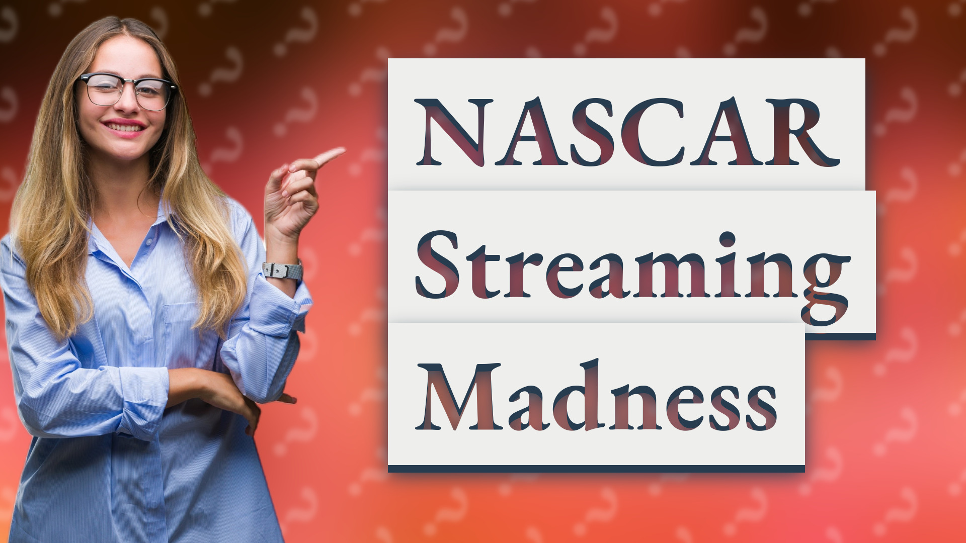 NASCAR Streaming Madness