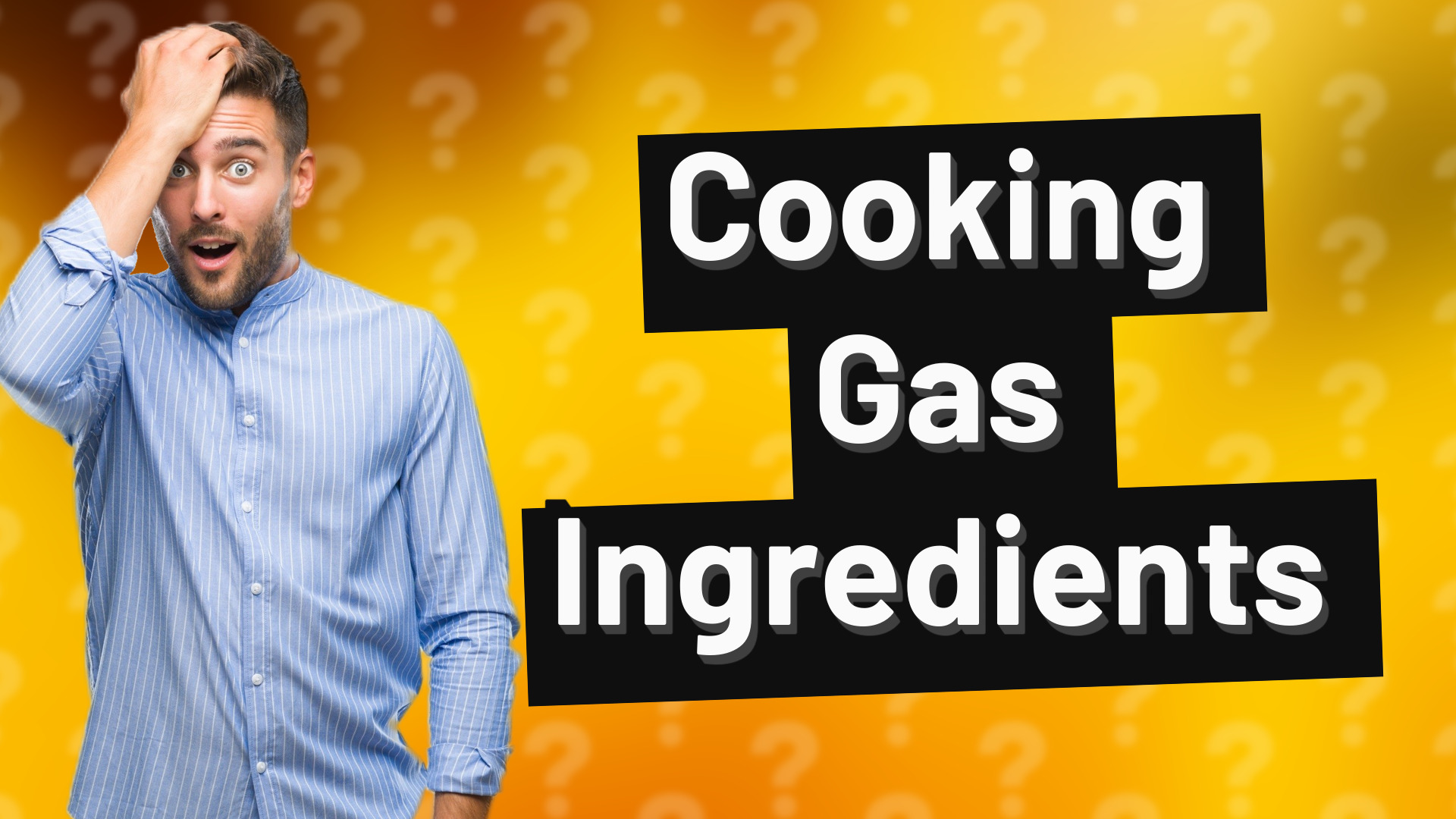 Cooking Gas Ingredients