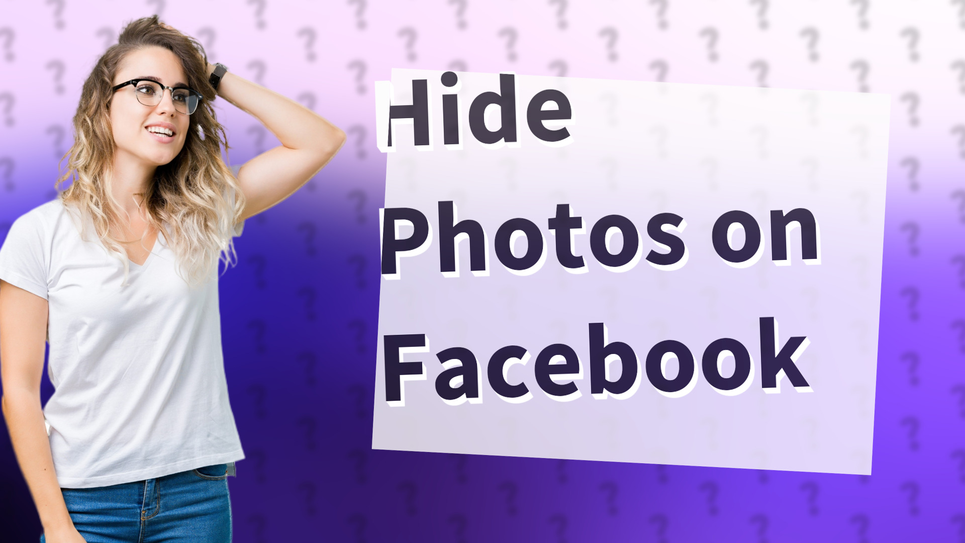 Hide Photos on Facebook