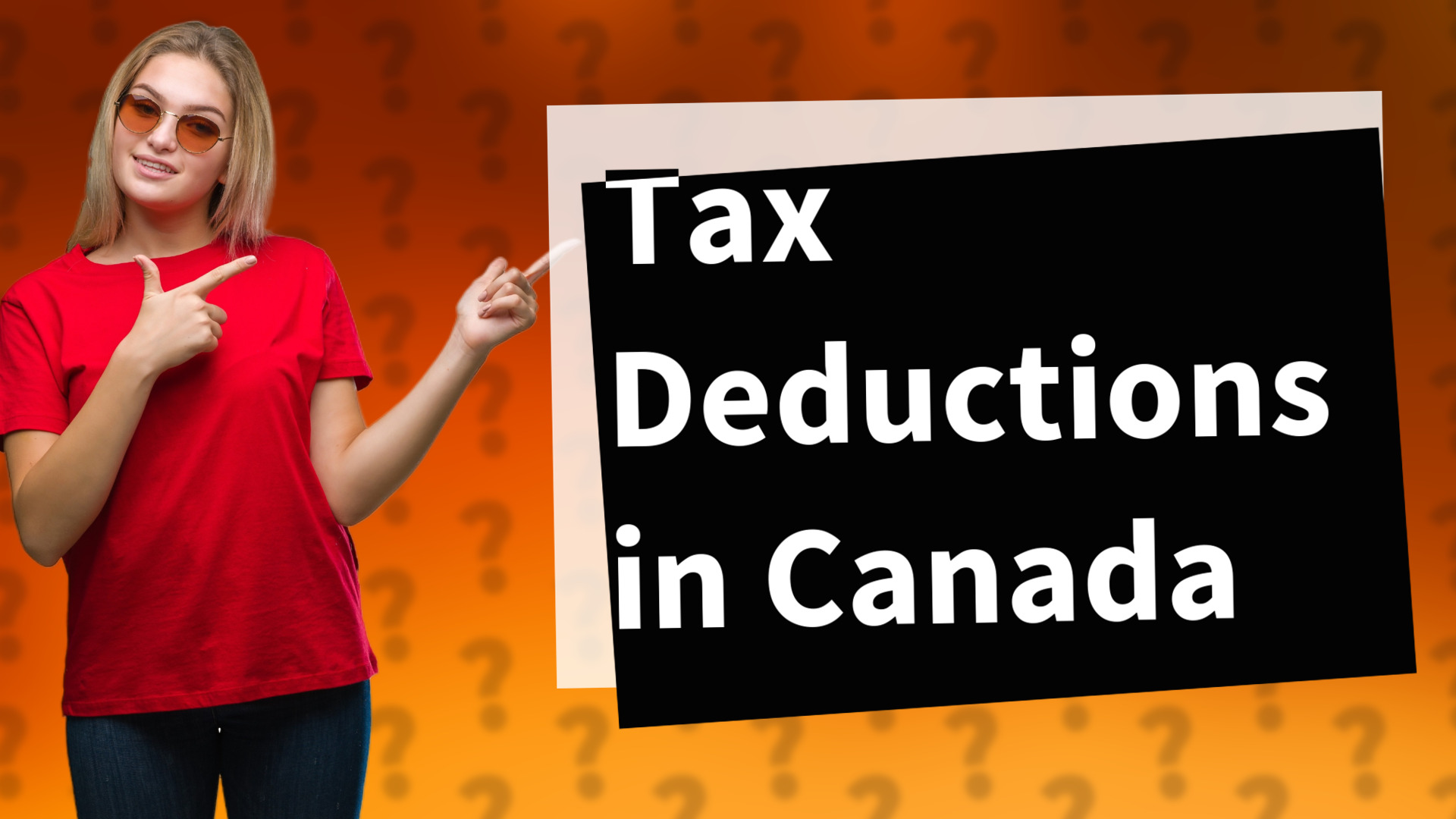 Tax Deductions in Canada