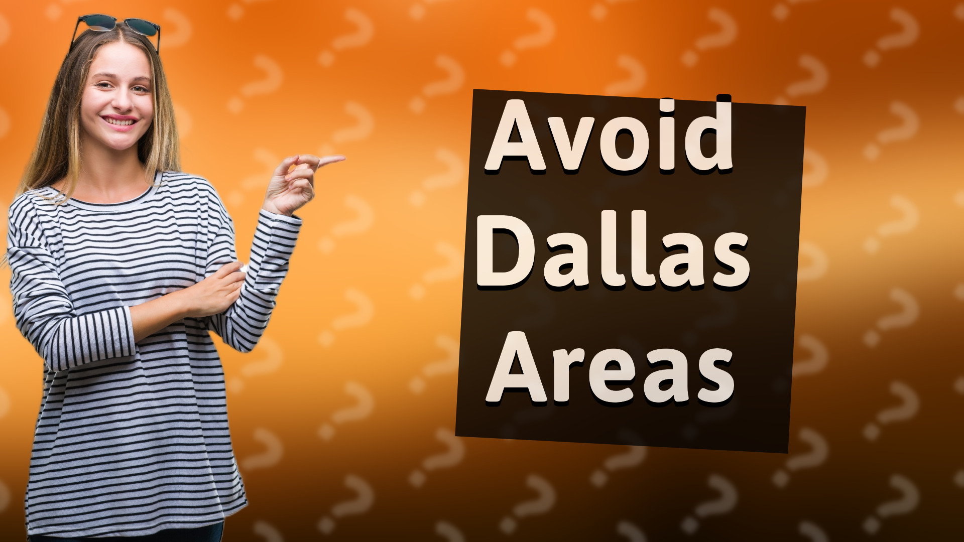 Avoid Dallas Areas