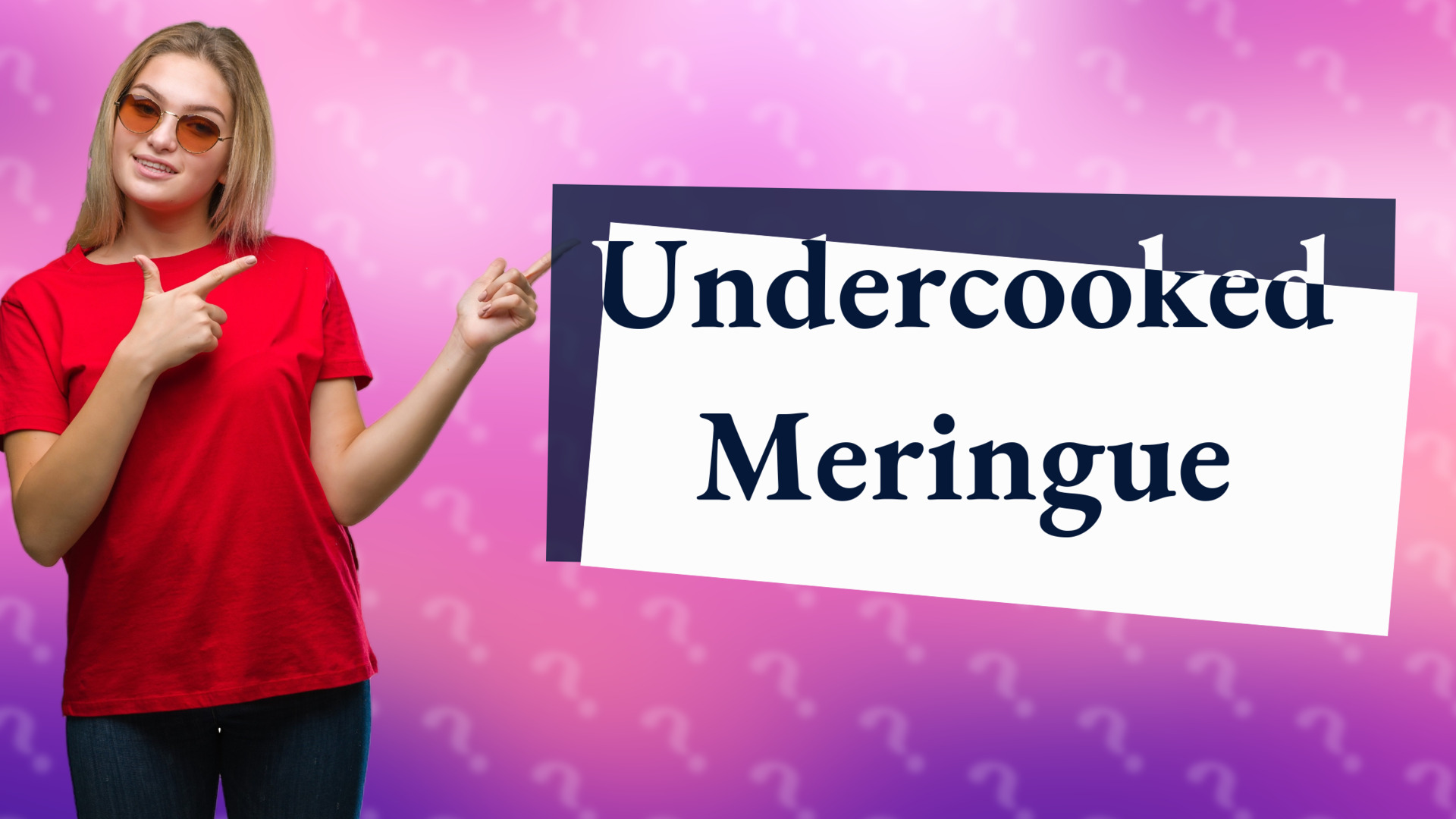 Undercooked Meringue