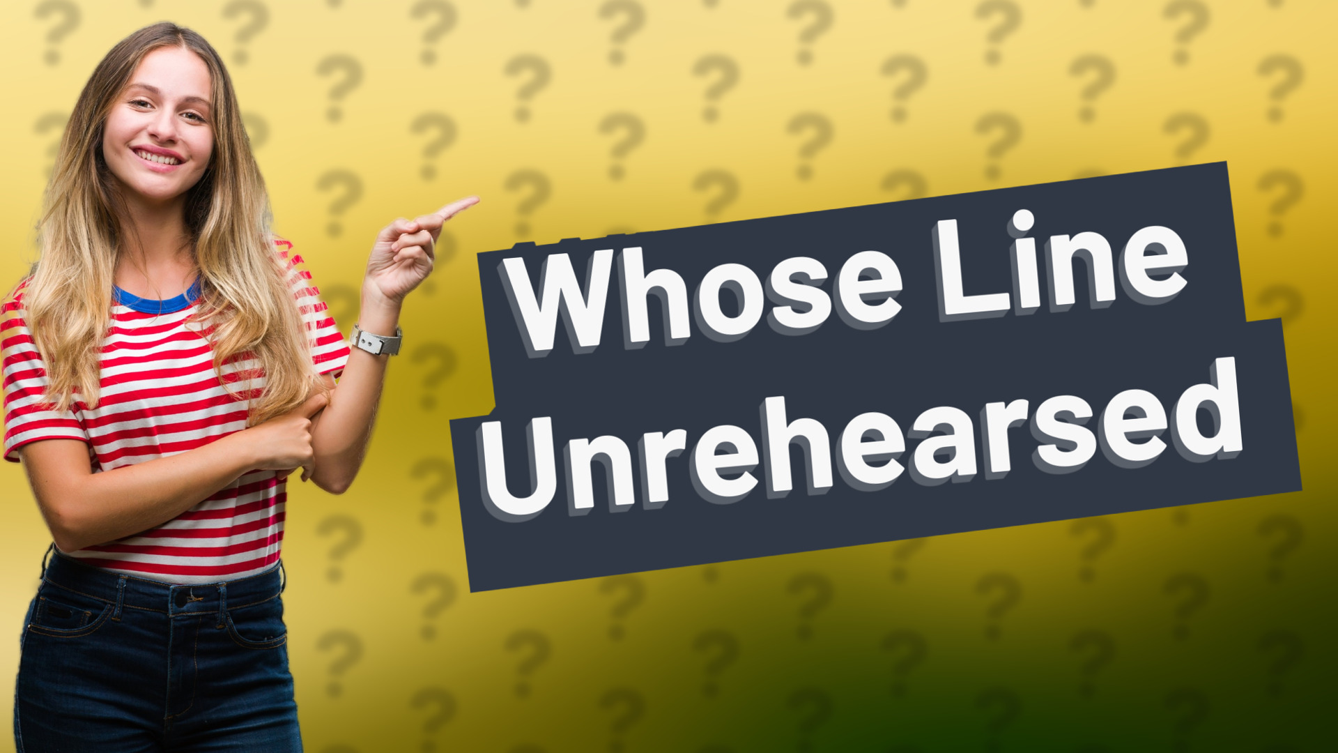 Whose Line Unrehearsed
