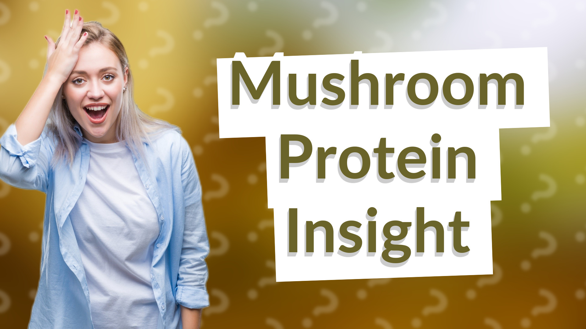 Mushroom Protein Insight
