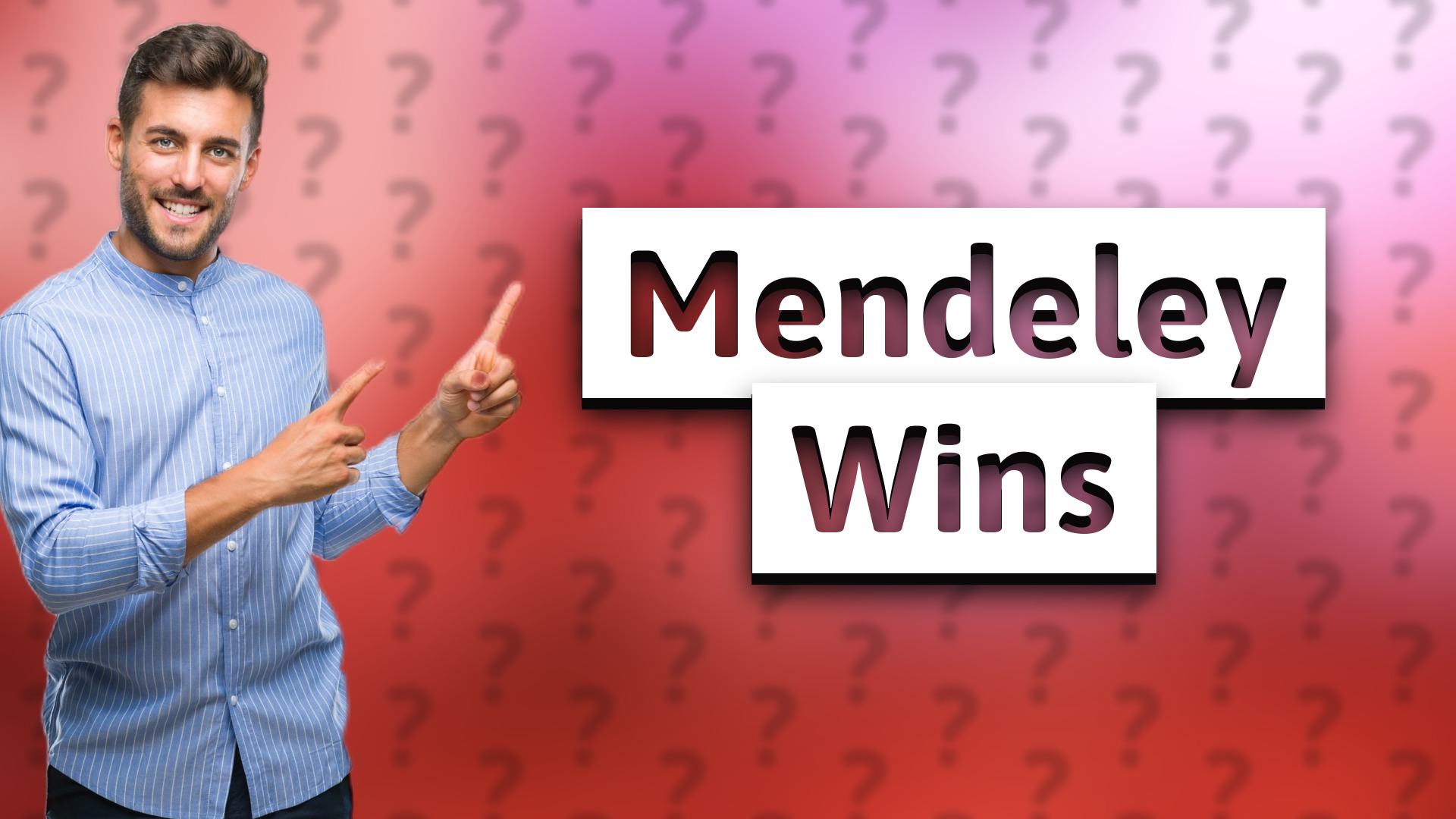 Mendeley Wins