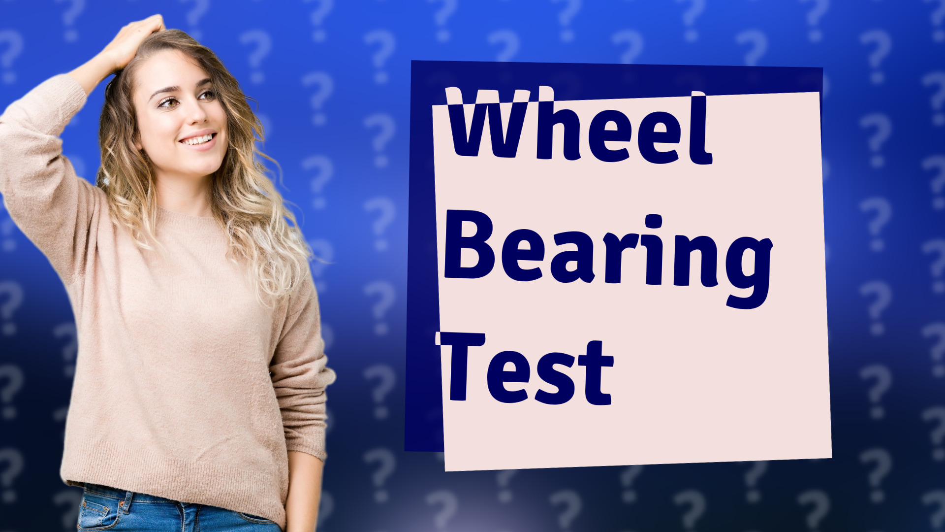 Wheel Bearing Test