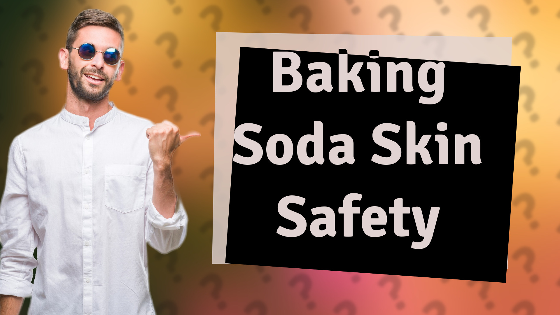 Baking Soda Skin Safety